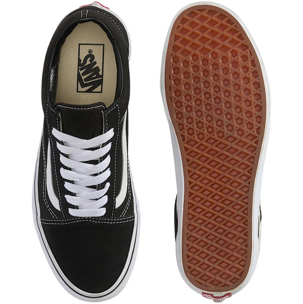 2026 Vans Old Skool Shoes VN000D3H - Black / White
